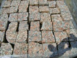 Брусчатка 100x100 из Западно-Султаевского гранита , фото Купить Брусчатка 100x100 из Западно-Султаевского гранита в Рязани