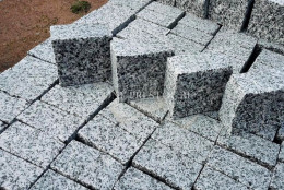 Брусчатка 100x100 из Санарского гранита , фото Купить Брусчатка 100x100 из Санарского гранита в Рязани